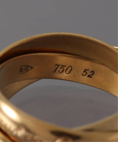 Vintage Cartier カルティエ Trinity Ring 52 トリニティ リング Worldly Wise ワールドリー ワイズ 公式のファッション通販 Baycrew S Store