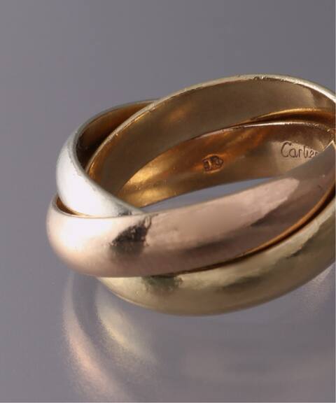 Vintage Cartier カルティエ Trinity Ring 51 トリニティ リング Worldly Wise ワールドリー ワイズ 公式のファッション通販 Baycrew S Store