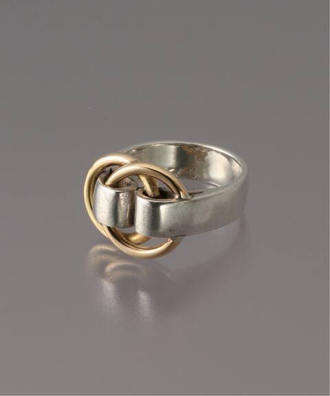 Vintage Hermes エルメス Deux Anneaux Gold Silver Ring ドゥザノー リング Worldly Wise ワールドリー ワイズ 公式のファッション通販 Baycrew S Store