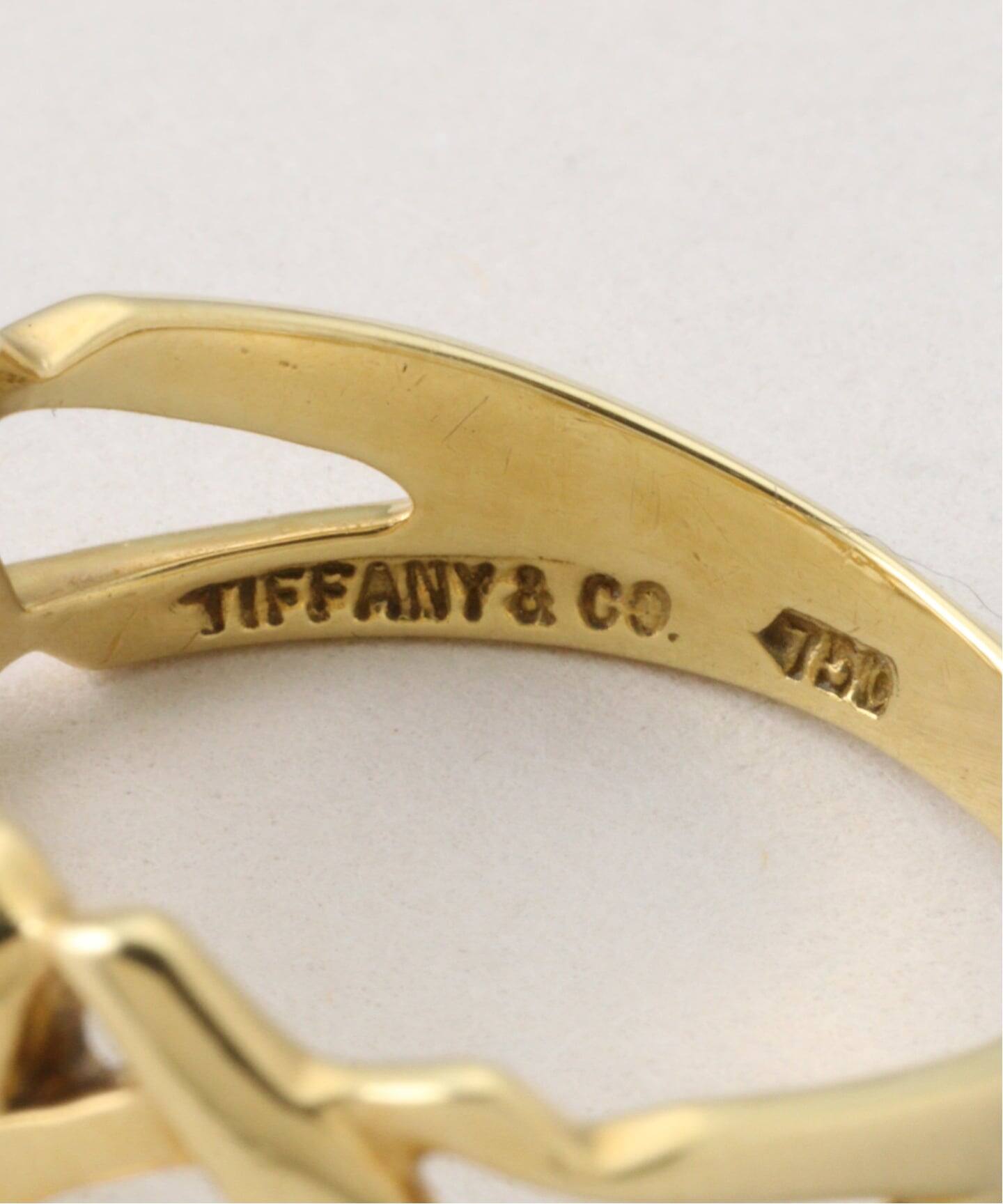 tiffany k18リング　vintage aa797c587fb90900f4889971f103d9