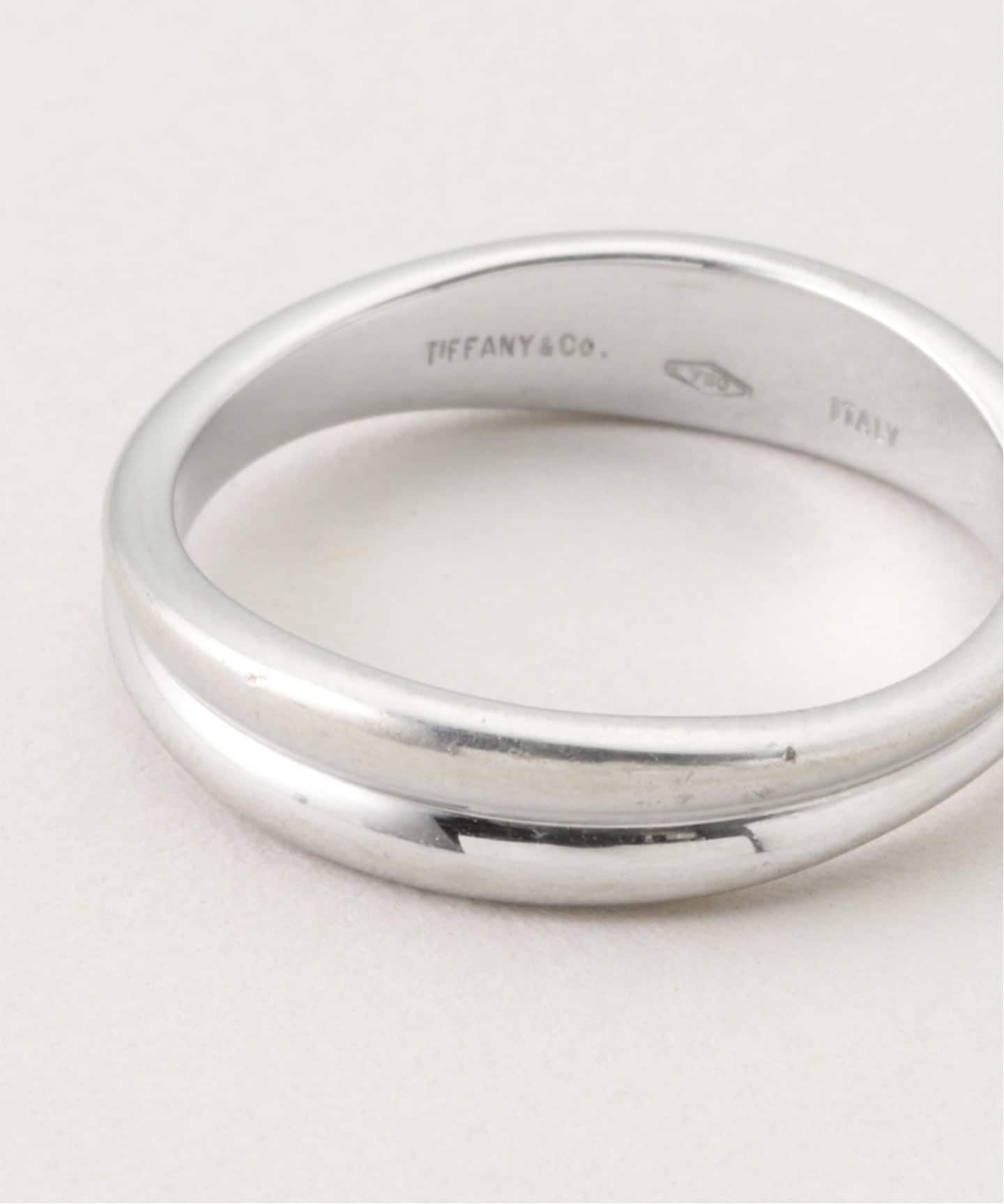 tiffany k18リング　vintage tiffany k18リング vintage vintage TIFFANY silver × k18 gate