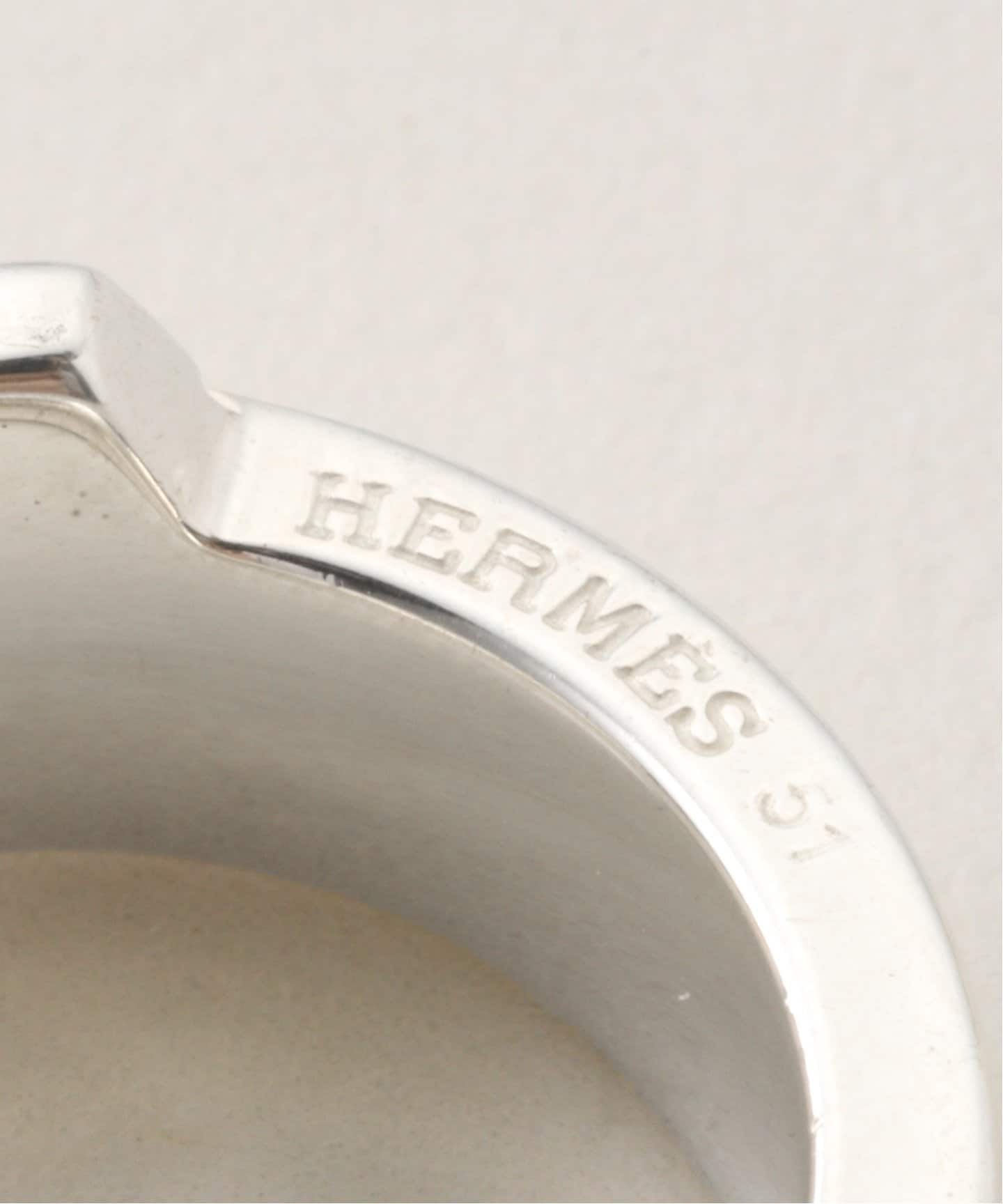 エルメス　Vintage ITALIC RING 51（9〜10号相当） VINTAGE HERMES/エルメス】 Italic 51（リング）｜ENSEMBLE
