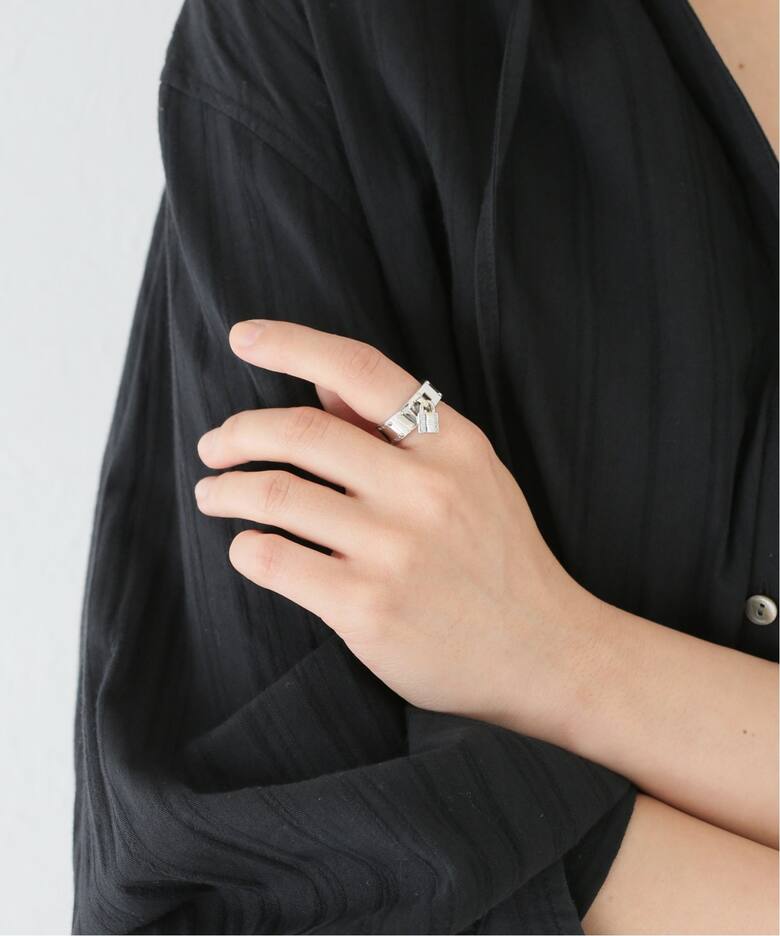 VINTAGE HERMES/エルメス】K18・Diamond Kelly Ring（リング 