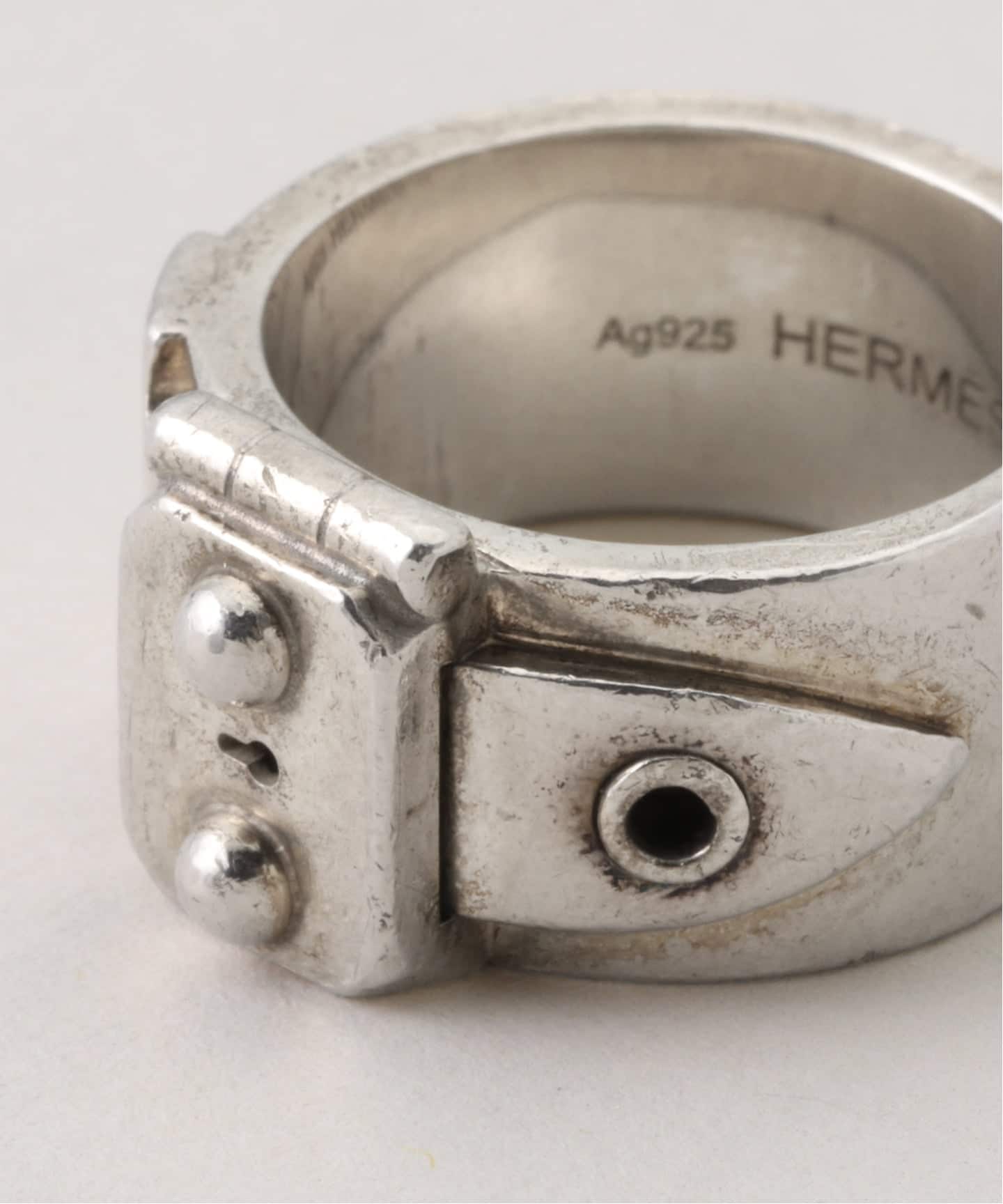 エルメス　サイズ46 アンサンブル VINTAGE HERMES/エルメス】move H ring（リング）｜ENSEMBLE