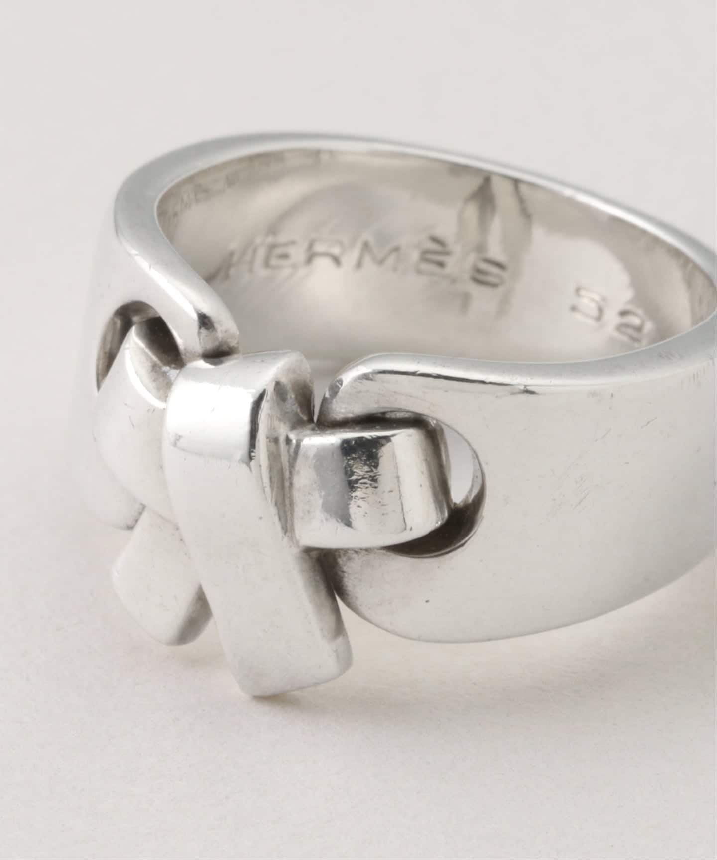 エルメス　サイズ46 アンサンブル VINTAGE HERMES/エルメス】Ribbon ring（リング）｜ENSEMBLE