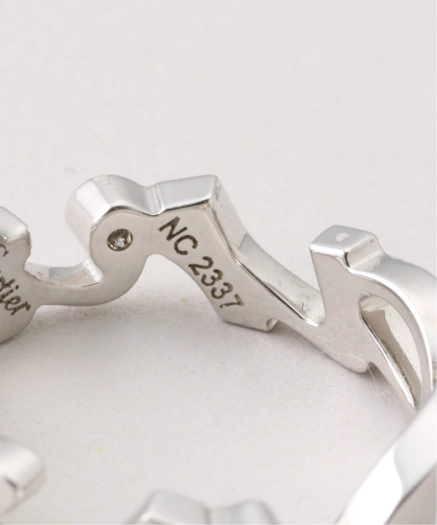 Cartier シルバー バンドリング VINTAGE CARTIER/カルティエ】 ring limited（リング