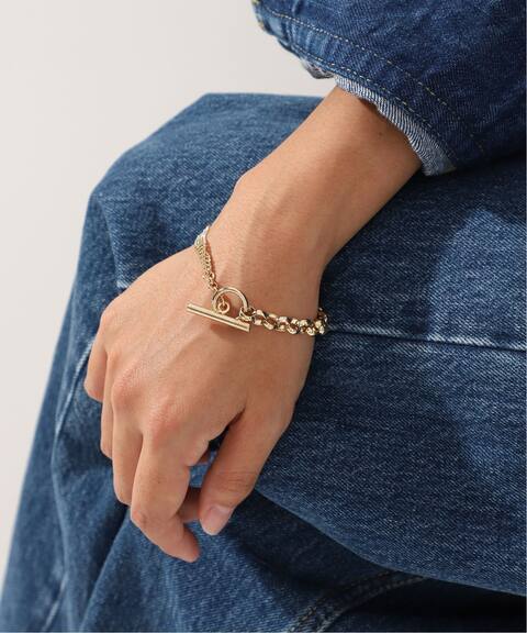 Samh By Lilas キヘイミックスチェーンブレスレット Lilas リラ 公式のファッション通販 Baycrew S Store