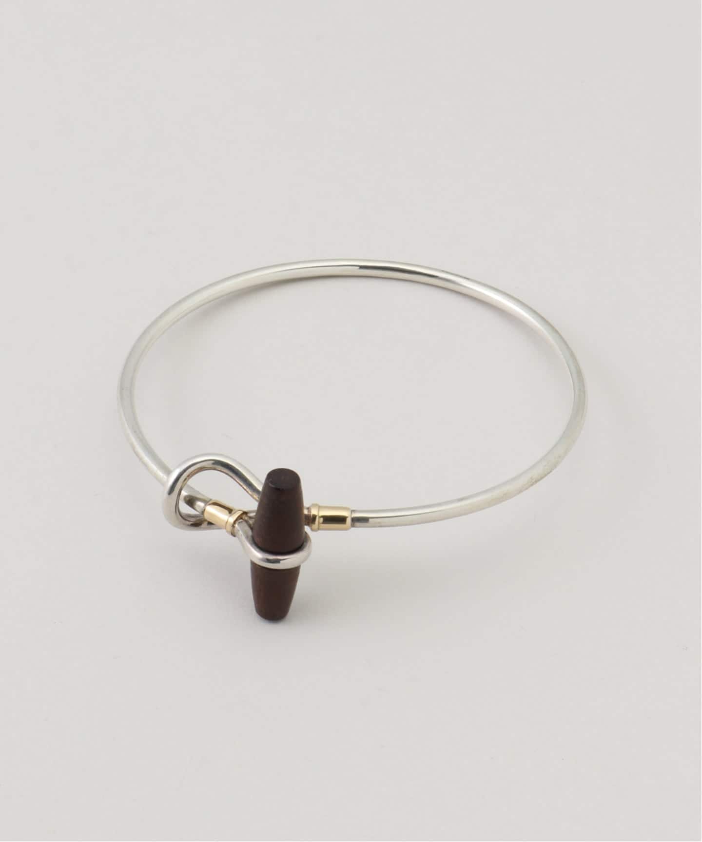 VINTAGE HERMES/エルメス】Wood Hook bangle（ブレスレット・バングル