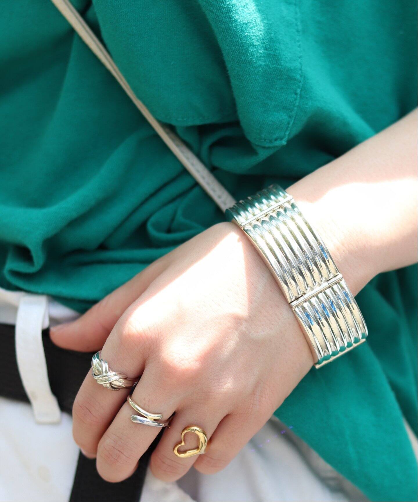 VINTAGE TIFFANY&Co./ティファニー】Grooved Bracelet（ブレスレット  