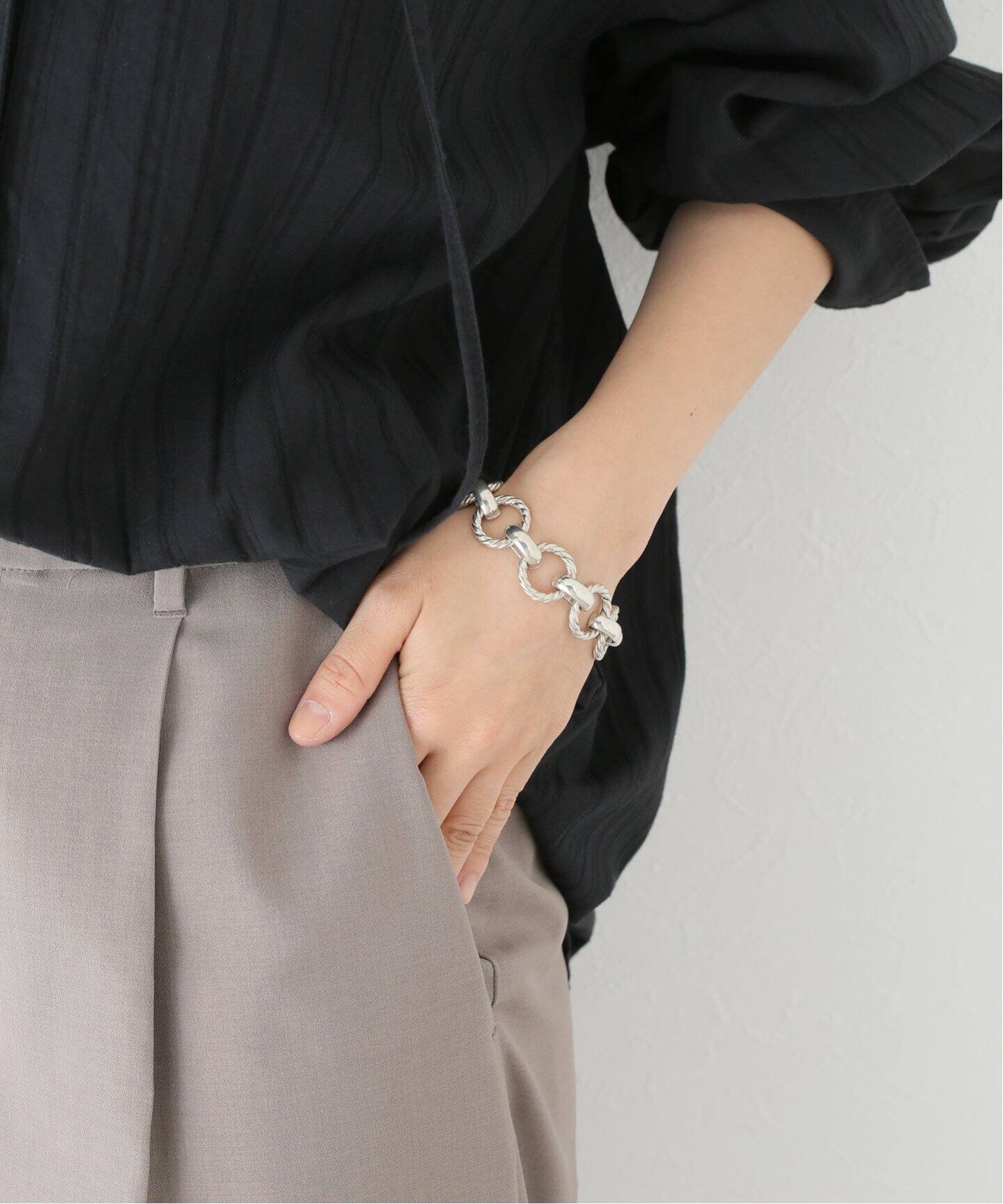 VINTAGE TIFFANY&Co./ティファニー】Twist Round Link Bracelet  