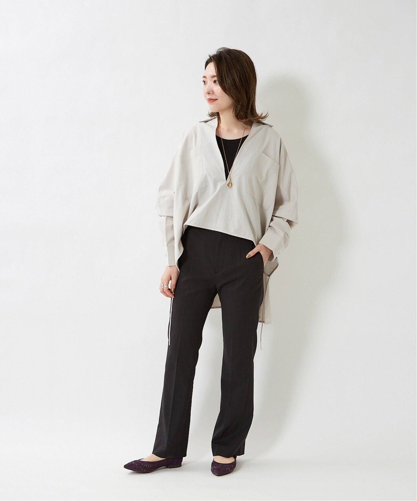ポインテッドサシメッシュフラット◇(その他シューズ)|LE ポインテッドサシメッシュフラット◇(その他シューズ)|LE