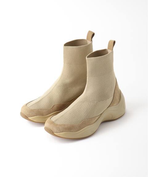 ニットスニーカーブーツ Le Talon ル タロン 公式のファッション通販 Baycrew S Store