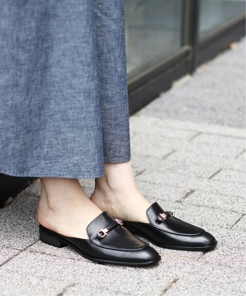 Grise レザービットローファーミュール Le Talon ル タロン 公式のファッション通販 Baycrew S Store