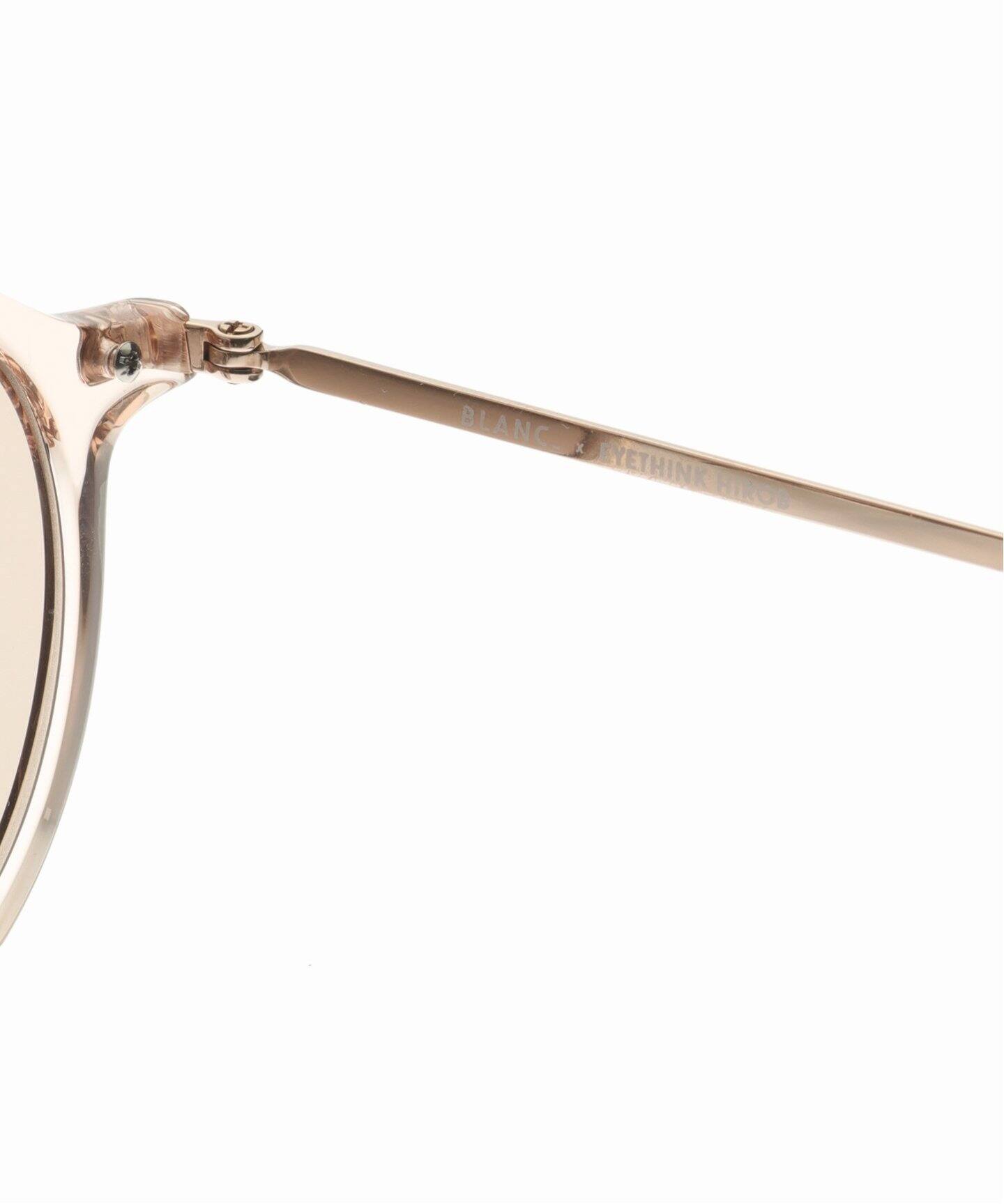 BLANC x EYETHINK ET002 CHAMPAGNE / M.BRN（メガネ）｜EYETHINK 