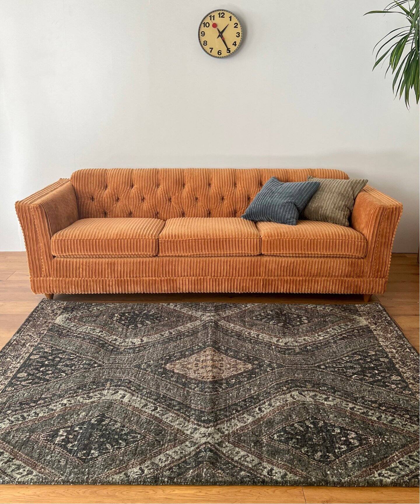 大型商品》LAKEWOOD SOFA 3P マスタードW214 レイクウッドソファ  