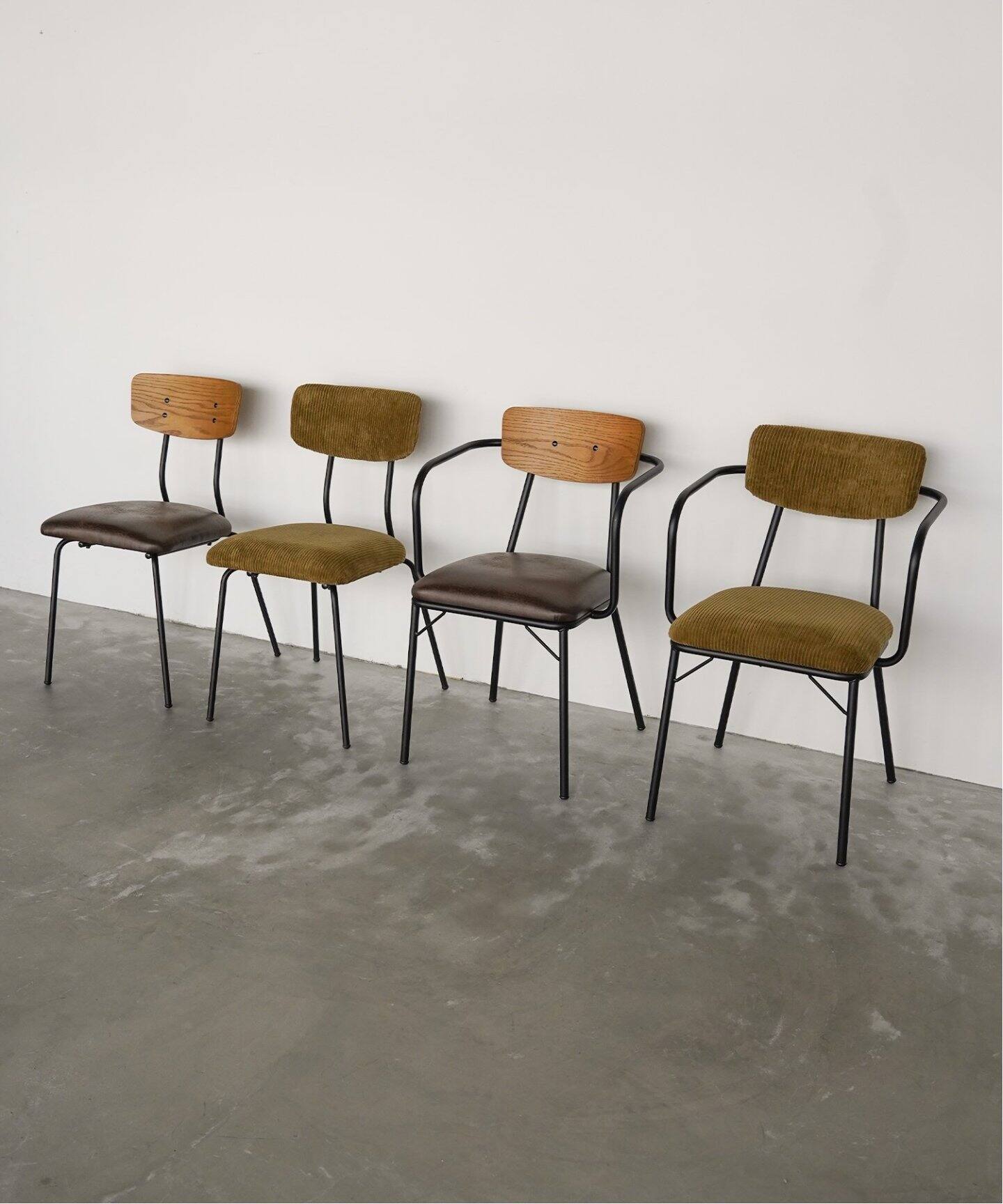 中型商品》HENRY CHAIR-fab(BR) ヘンリーチェア ブラウン（チェア 