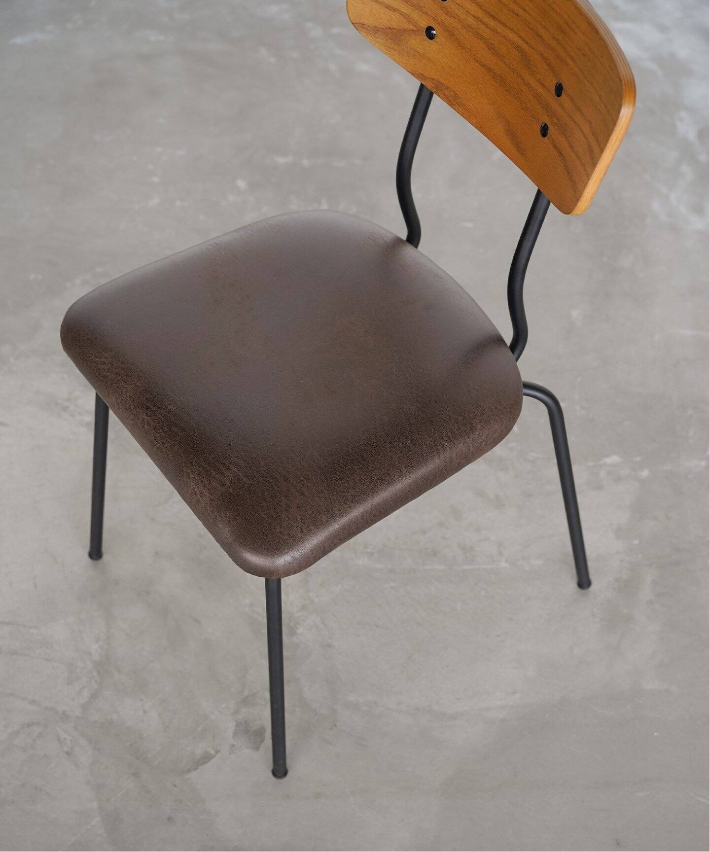 中型商品》HENRY CHAIR-fab(BR) ヘンリーチェア ブラウン（チェア 