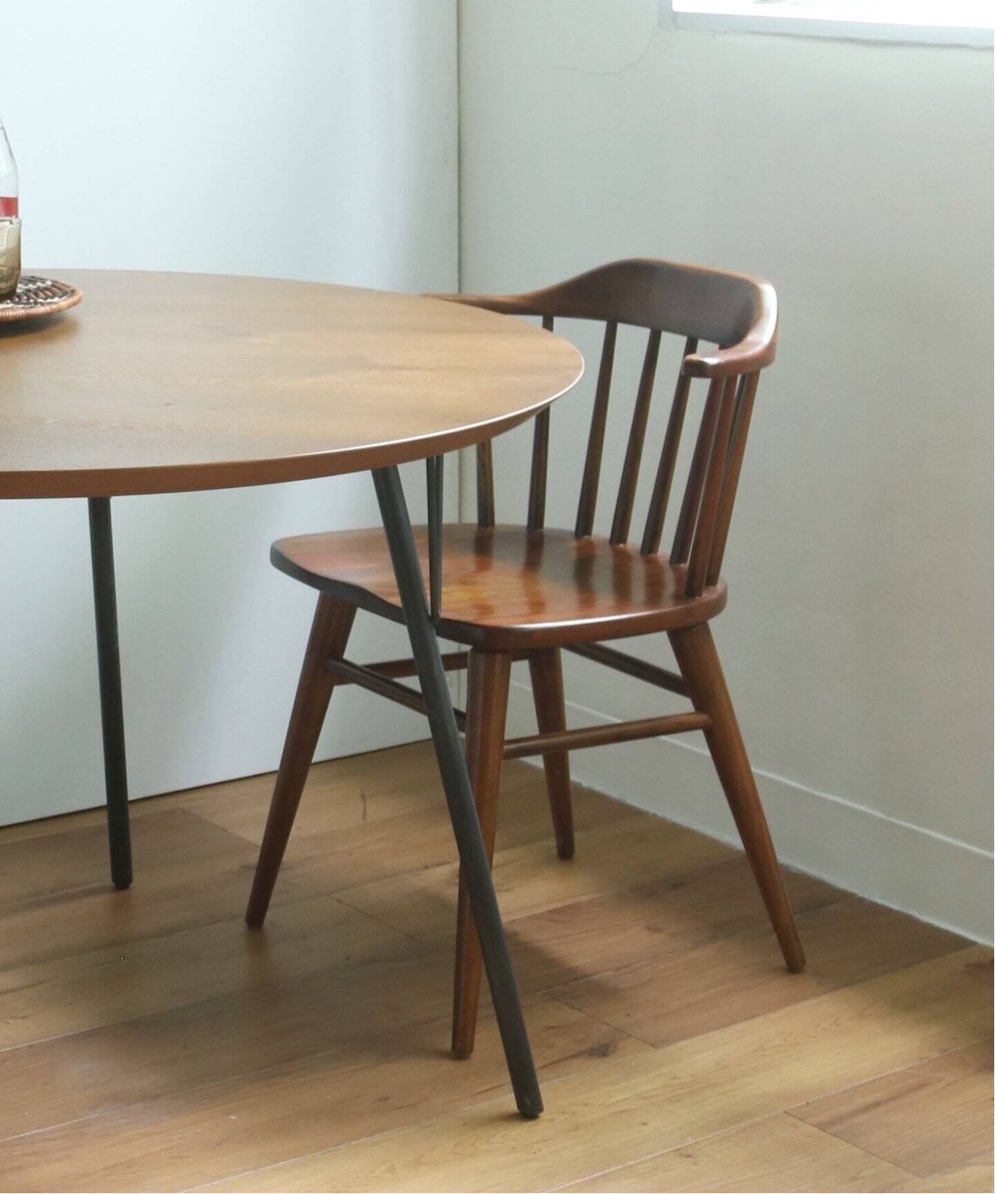 中型商品》WINDAN SIDE CHAIR BR ウィンダンサイドチェア ブラウン 