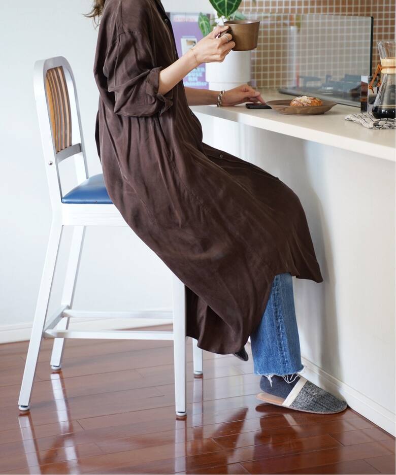 大型商品》SHORELINE HIGH CHAIR ショアラインハイチェア ネイビー 
