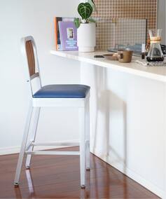 大型商品》SHORELINE HIGH CHAIR ショアラインハイチェア ネイビー 