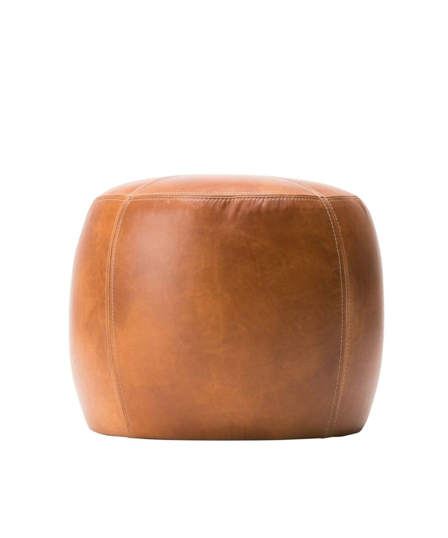 中型商品》OAKS LEATHER STOOL_smooth オークスレザースツール（チェア 