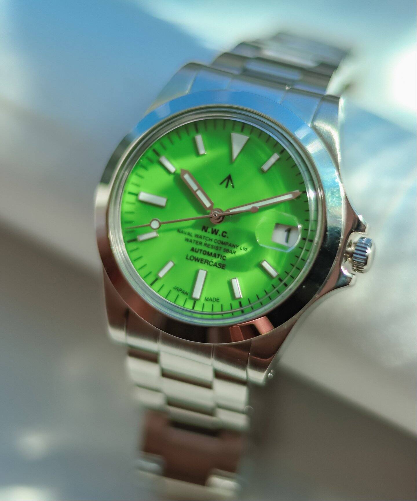 NAVAL WATCH Produced by LOWERCASE for JS】別注 カラー 時計（新品 