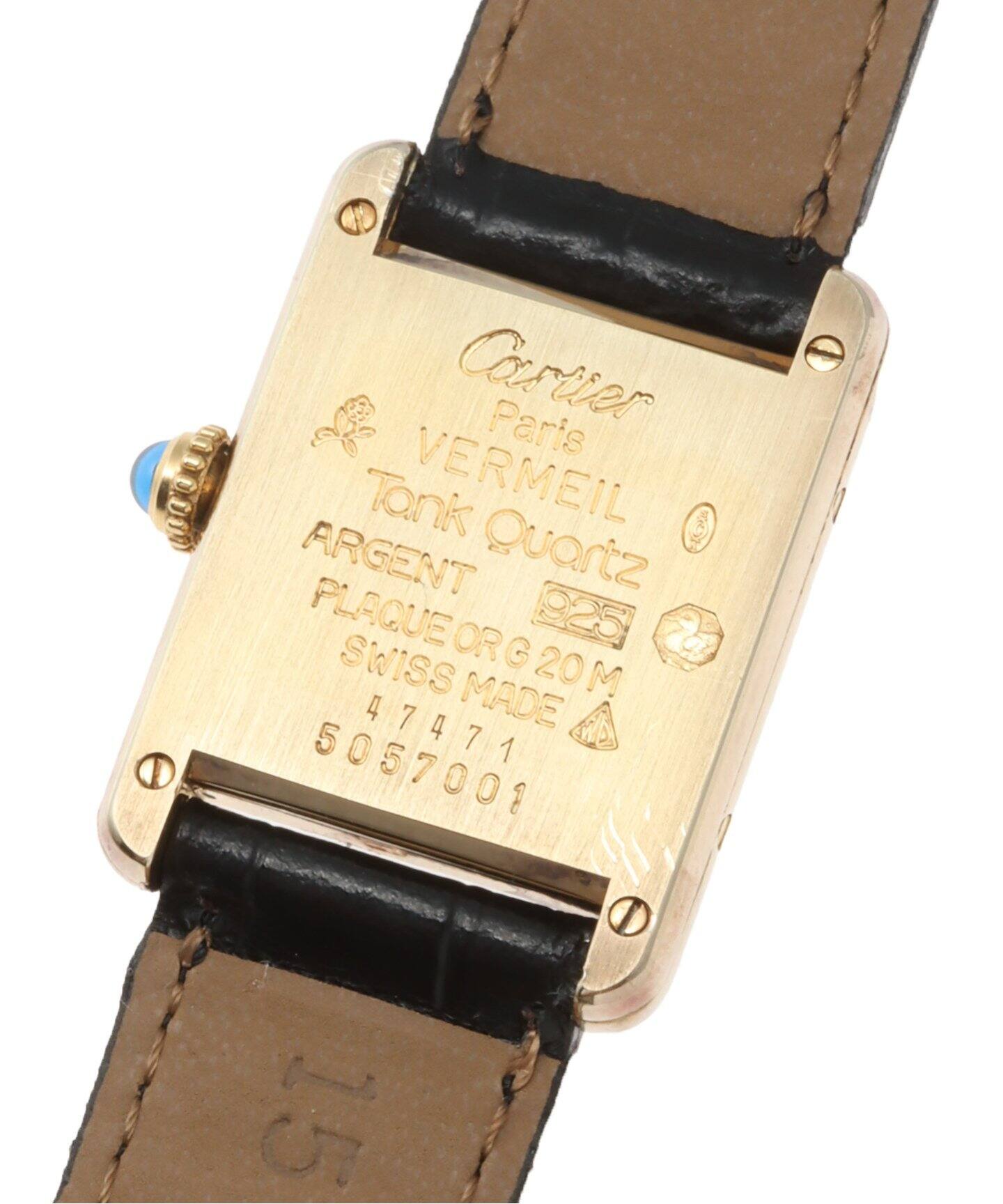 Cartier / カルティエ】must de Cartier Tank SM Trinity roman