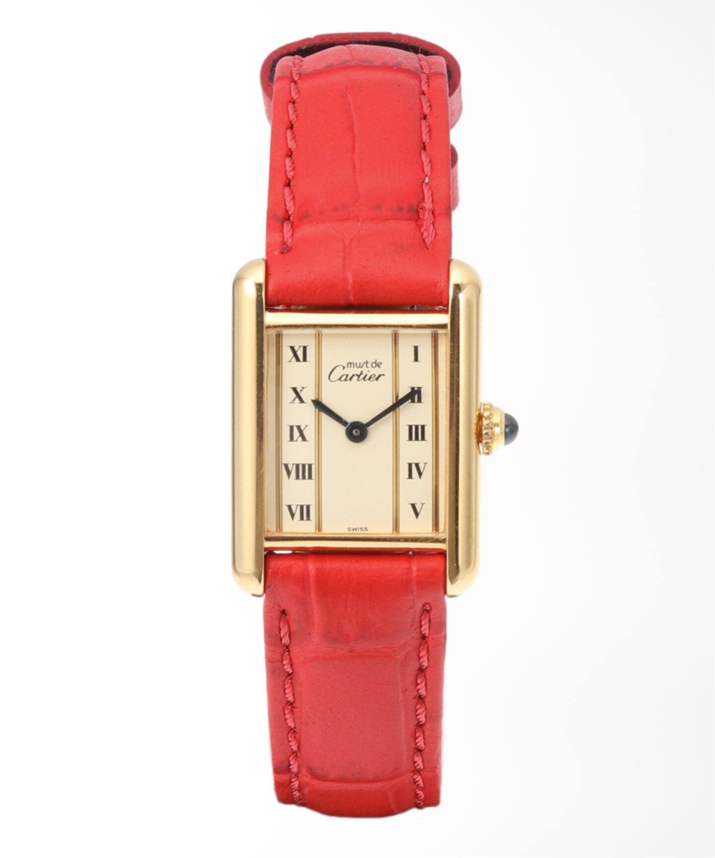 must de CARTIER TANK SM tate roma【 ウォッチ 