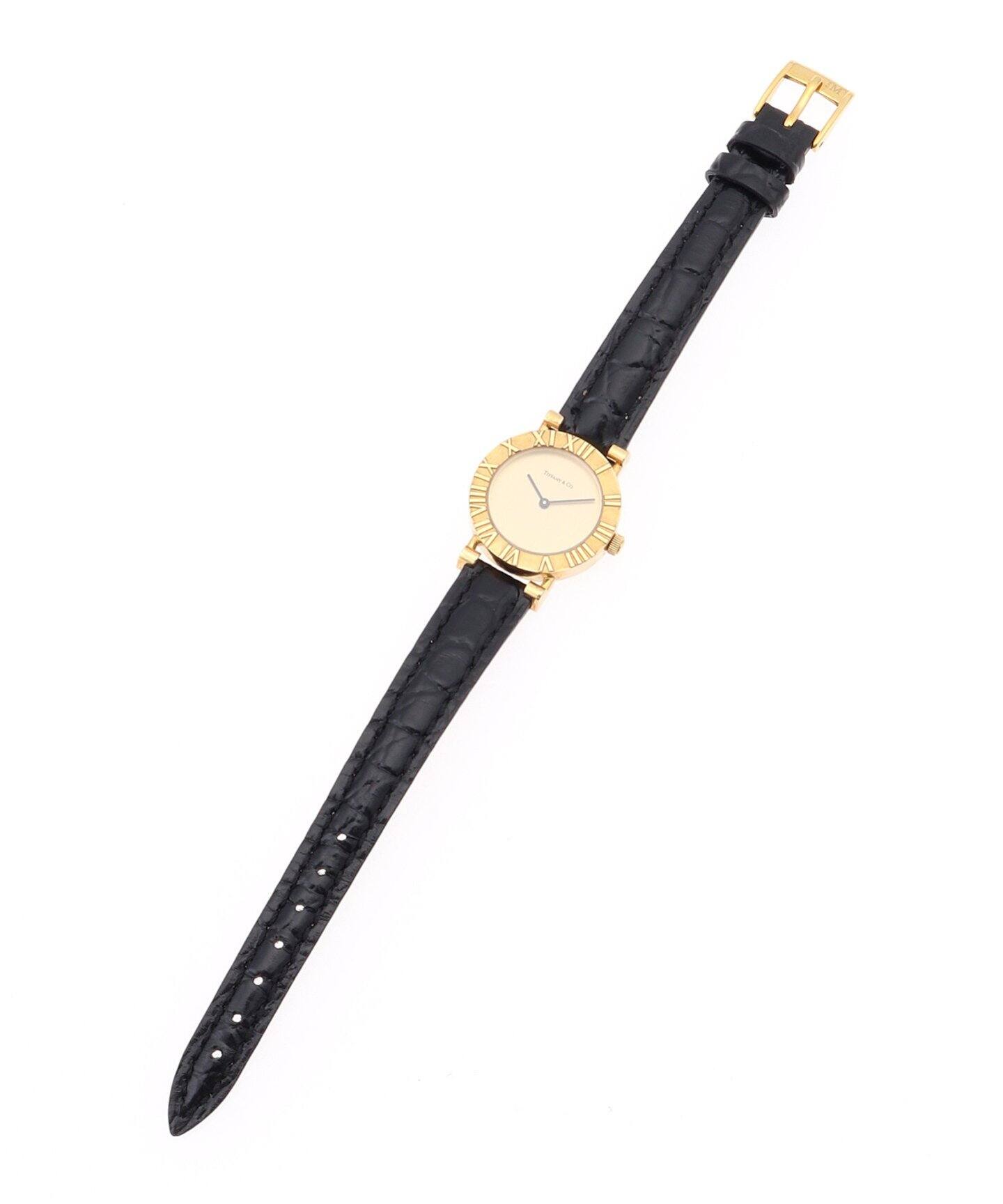 時計 Tiffany&Co. Atlas round TIFFANY&CO Atlas round 18K（ヴィンテージ）｜HIROB（ヒロブ