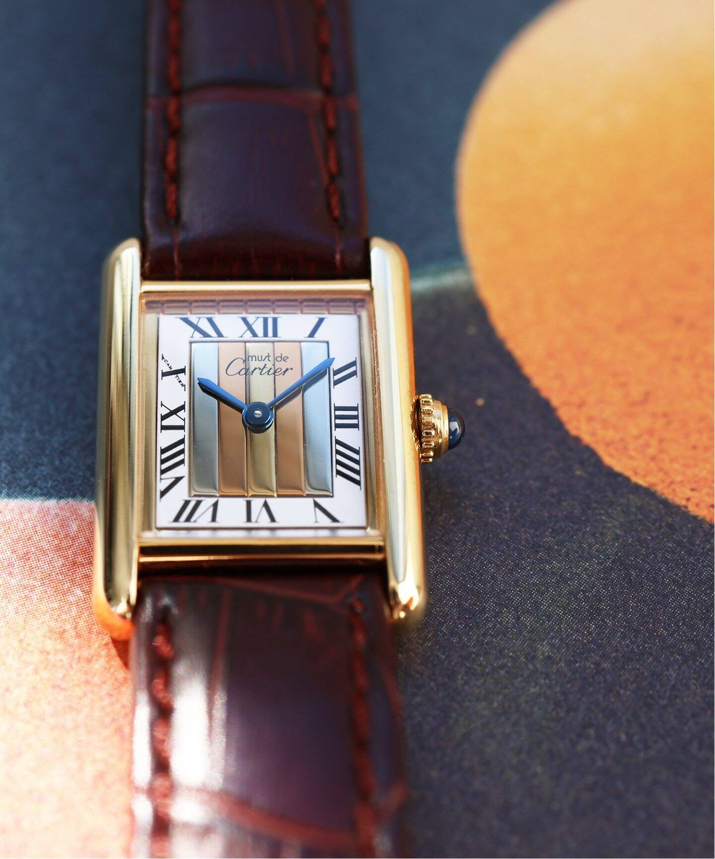 CARTIER/カルティエ】must de CARTIER TANK SM Trinity roman 