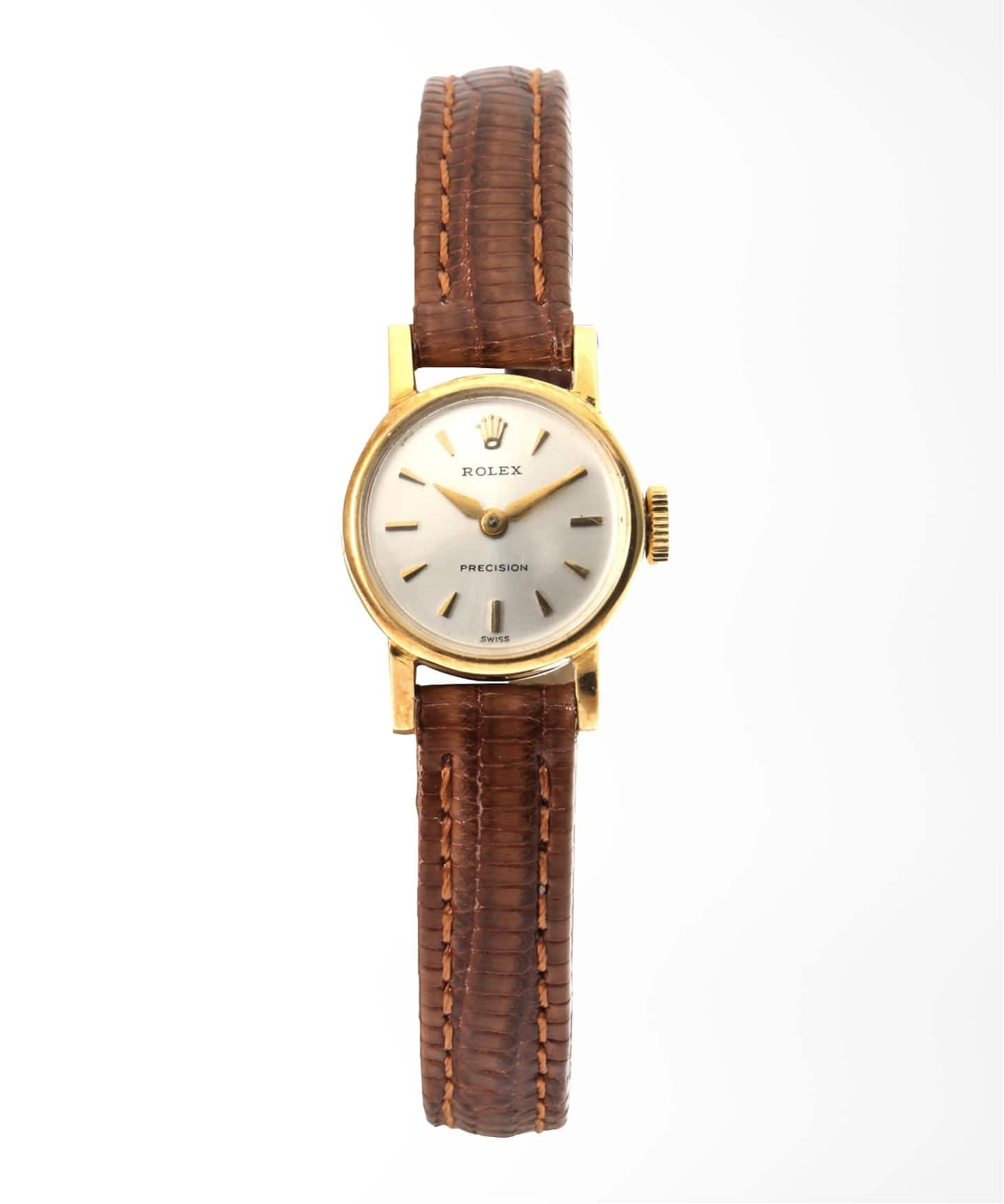 美品 ROLEX ロレックス アンティーク プレシジョン 18KWG HIROB ROLEX / ロレックス】Precision cut glass 18K（ヴィンテージ