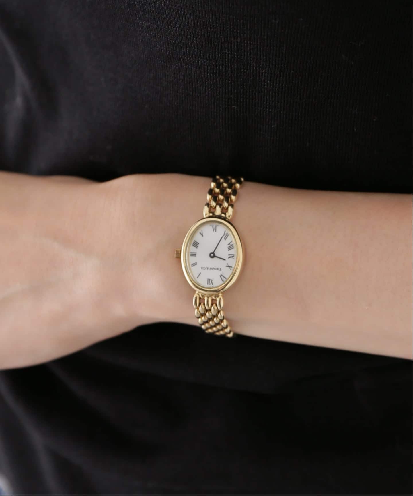 TIFFANY&CO.】Oval bacelet 14K（ヴィンテージ）｜HIROB（ヒロブ）の