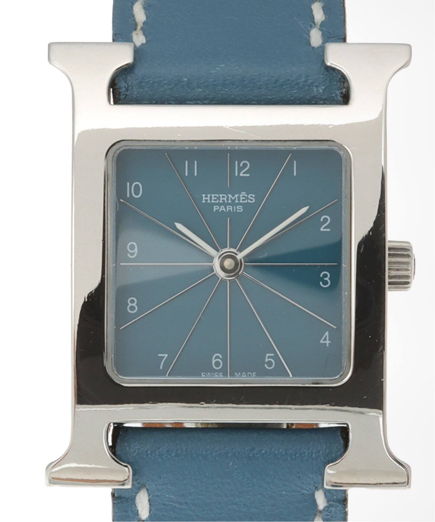 HIROB HERMES ステンレススチール腕時計 HERMES / エルメス】Profile combination white dial（ヴィンテージ