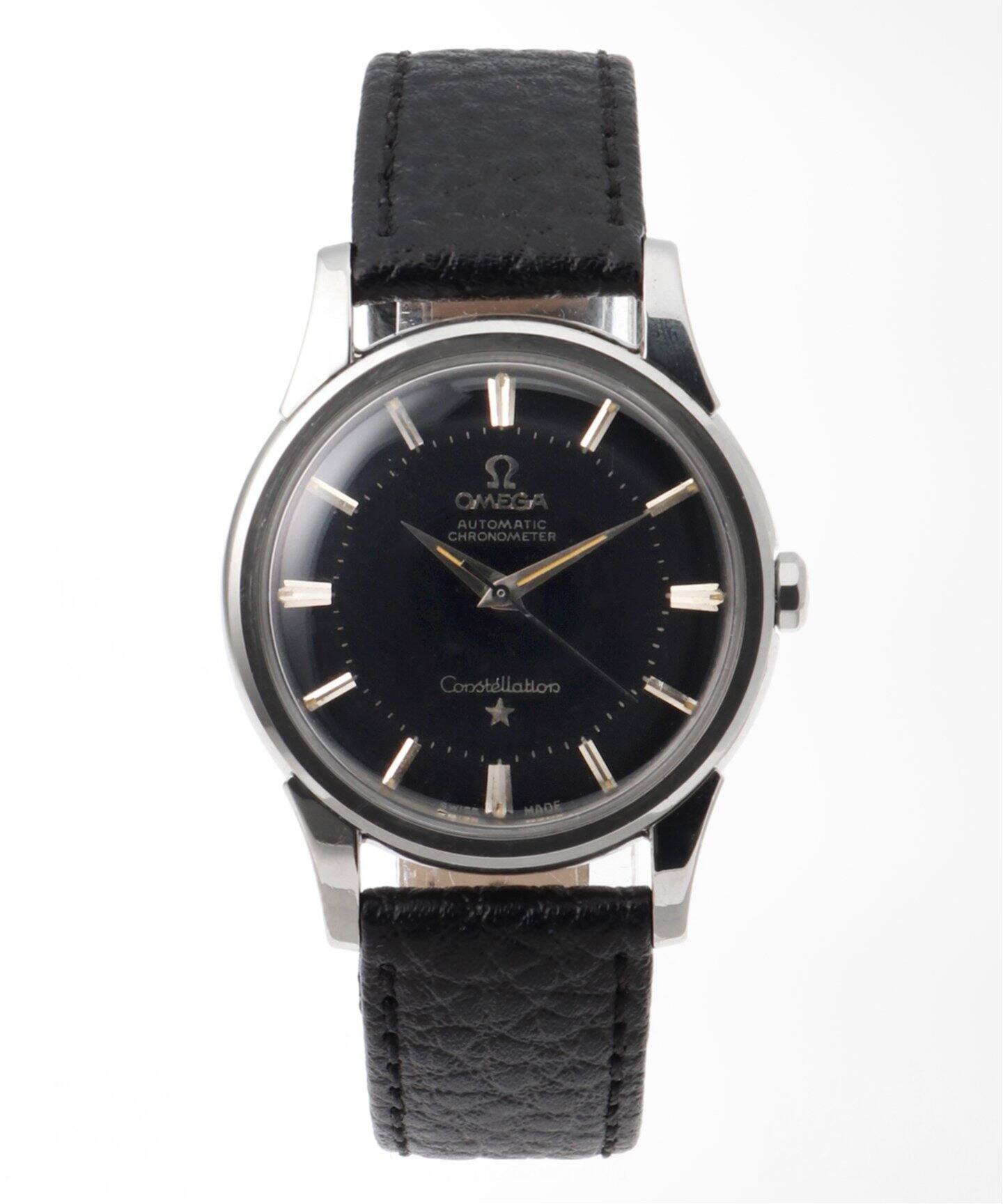 hor-174ホーウィン バイソンcxl ブラック 腕時計ベルトラグ幅21mm  