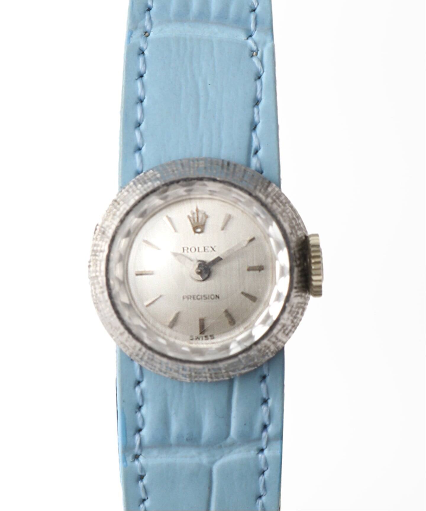 ROLEX Chameleon / Cut glass 18K WG（ヴィンテージ）｜HIROB（ヒロブ