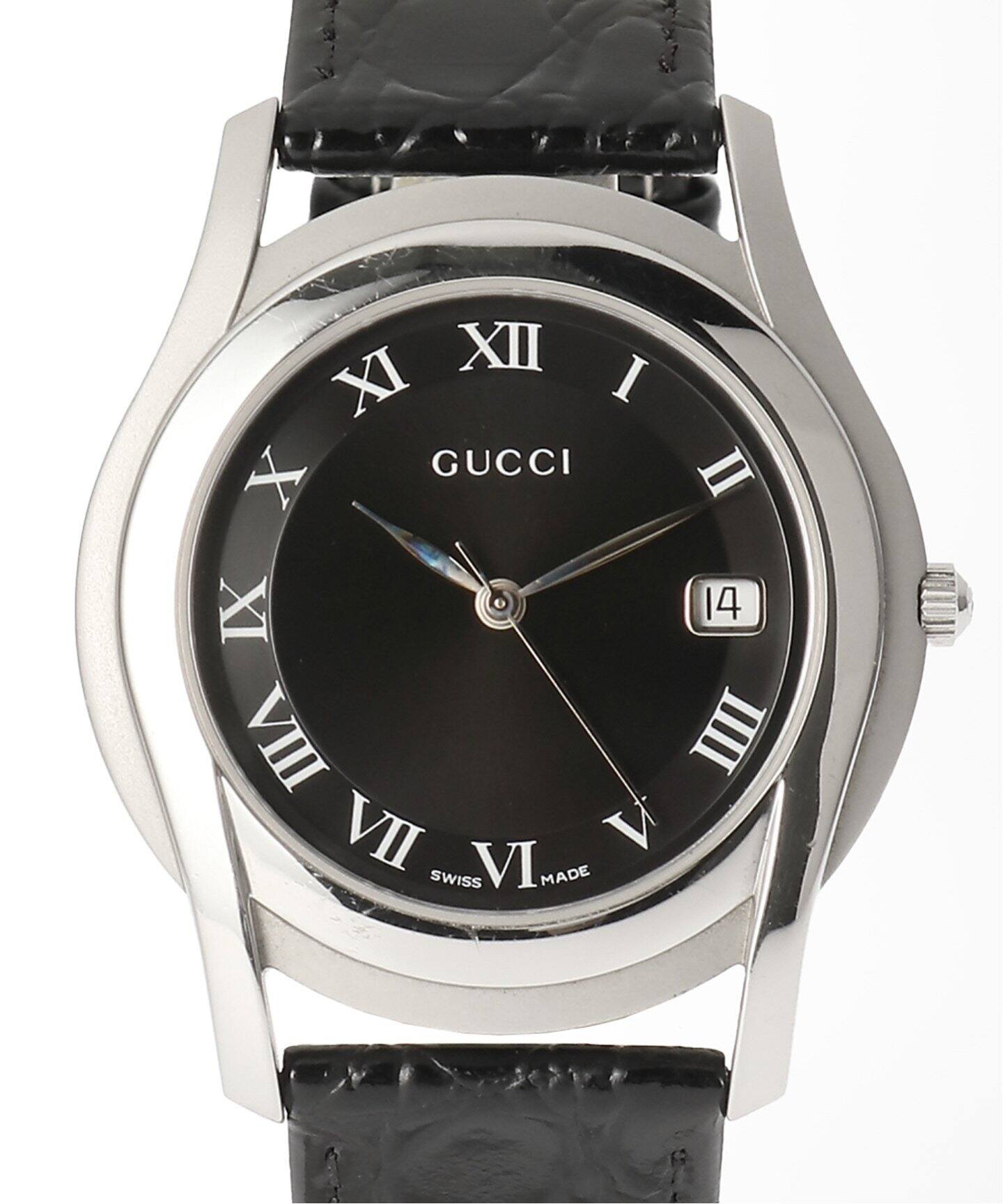 GUCCI / グッチ】5500M オールローマン ブラックダイヤル【ウォッチ  