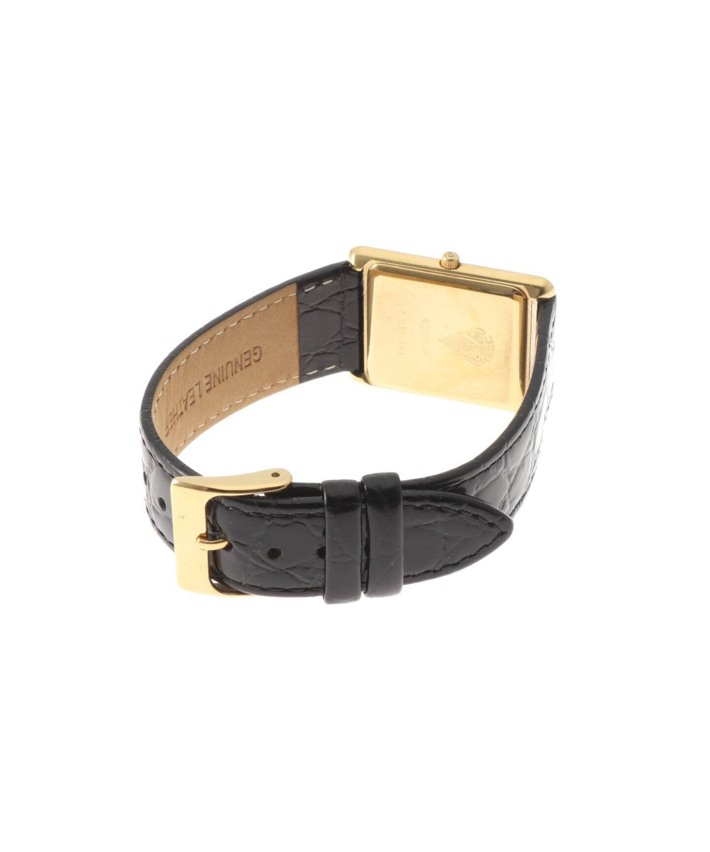 GUCCI/グッチ】4200M スクエア ブラックローマン【 ウォッチ 