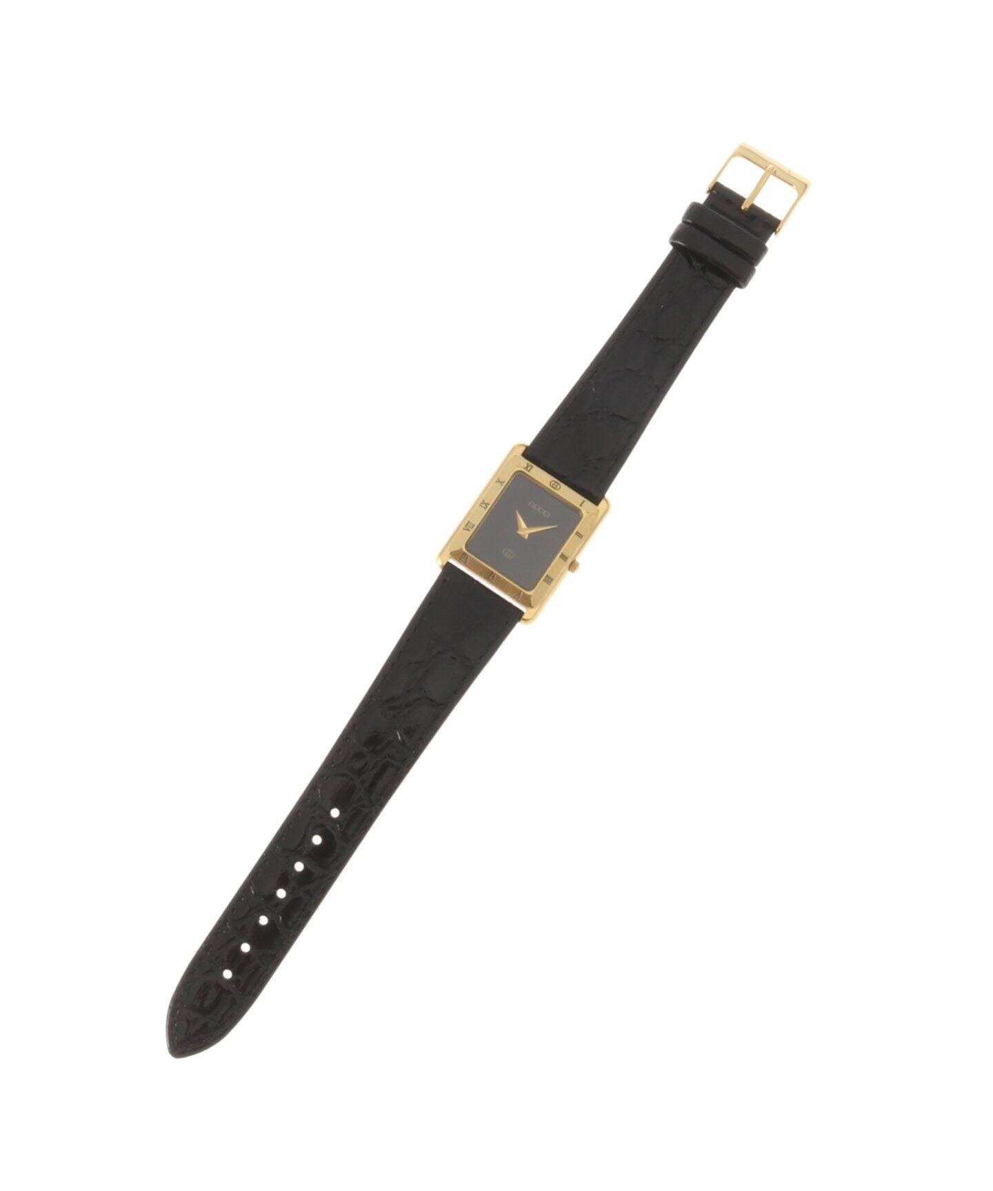 GUCCI/グッチ】4200M スクエア ブラックローマン【 ウォッチ 