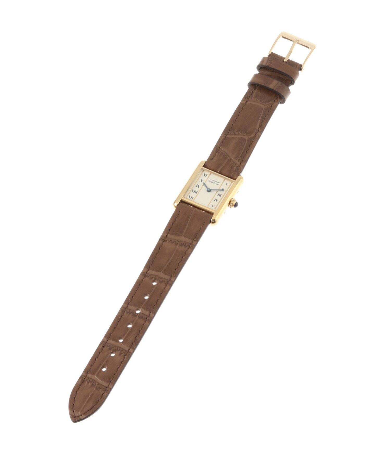 【名品図鑑】must de CARTIER TANK sm ダイヤローマン 名品図鑑】must de CARTIER TANK sm ダイヤローマン
