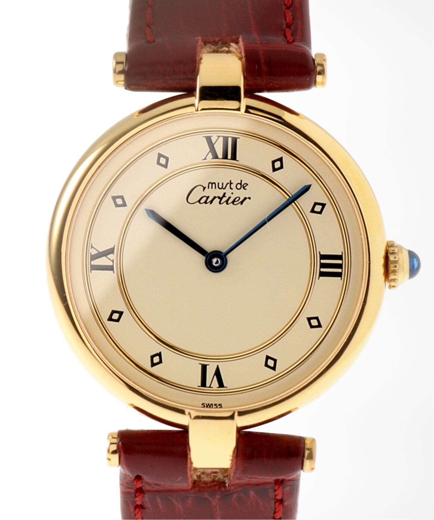 CARTIER/カルティエ】must de CARTIER Vendome LM ダイヤインデックス 
