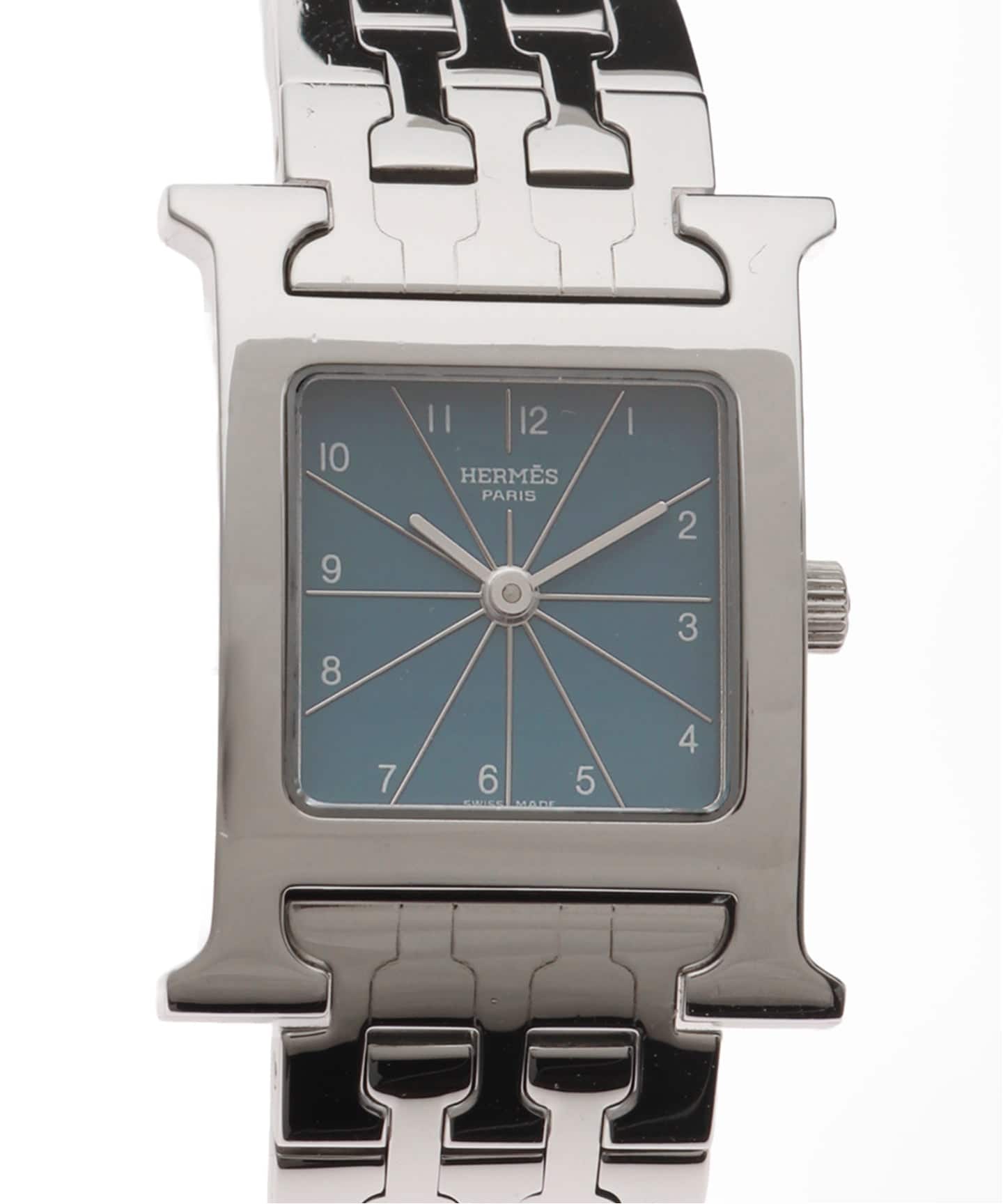 HIROB HERMES ステンレススチール腕時計 HERMES / エルメス】Profile combination white dial（ヴィンテージ