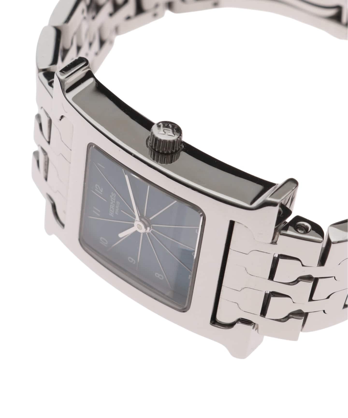 HIROB HERMES ステンレススチール腕時計 HERMES H Watch Blue dial（ヴィンテージ）｜HIROB（ヒロブ）の通販