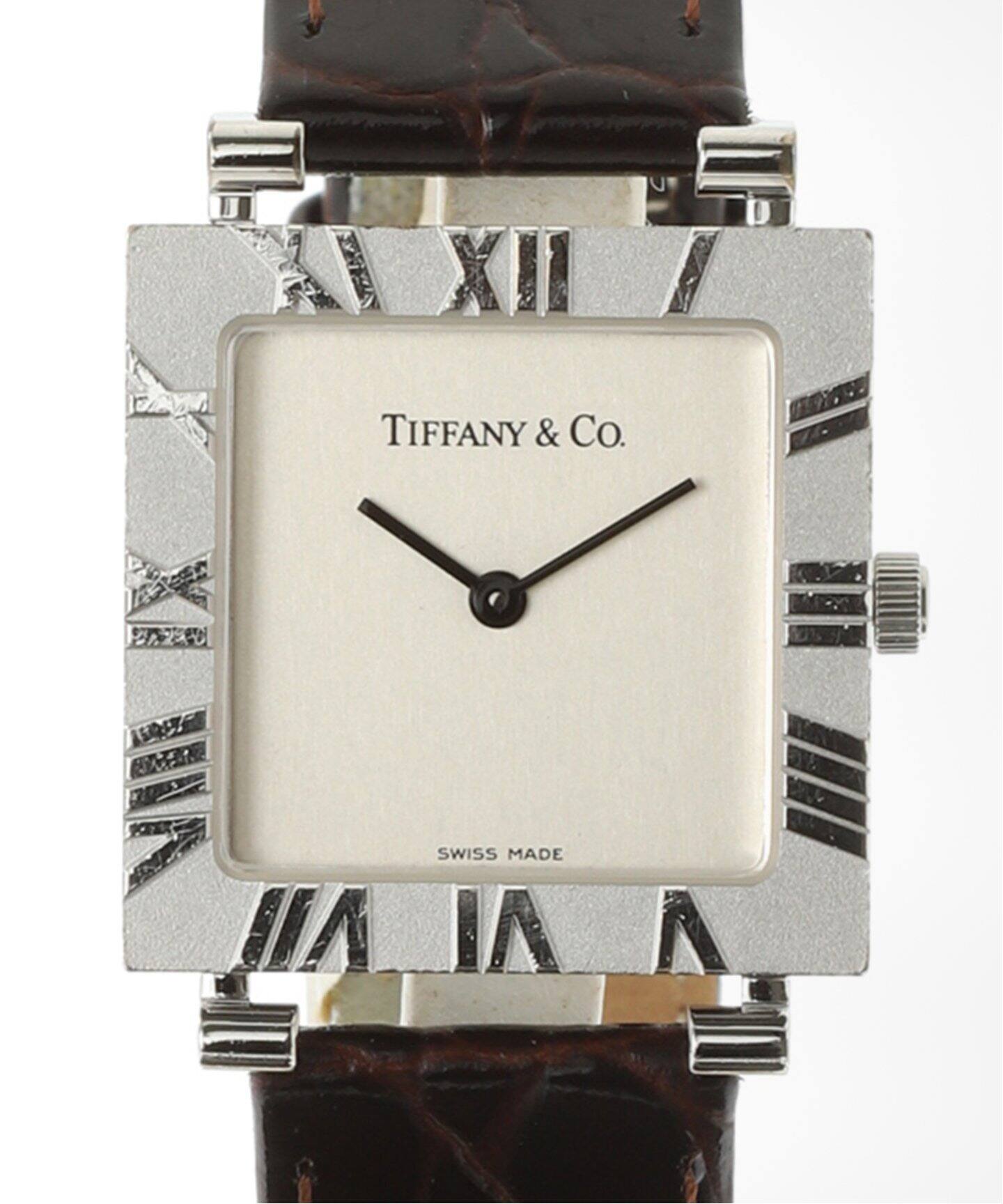 TIFFANY / ティファニー】アトラス SLV925 スクエアローマン【ウォッチ 