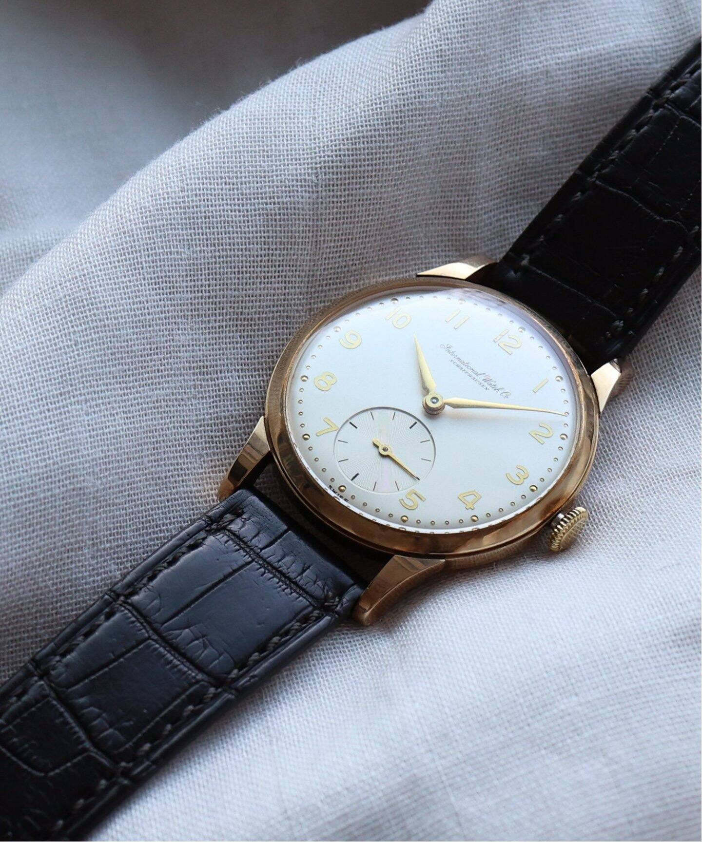 IWC 】オールドインター スモールセコンド 9KYG【ウォッチ 