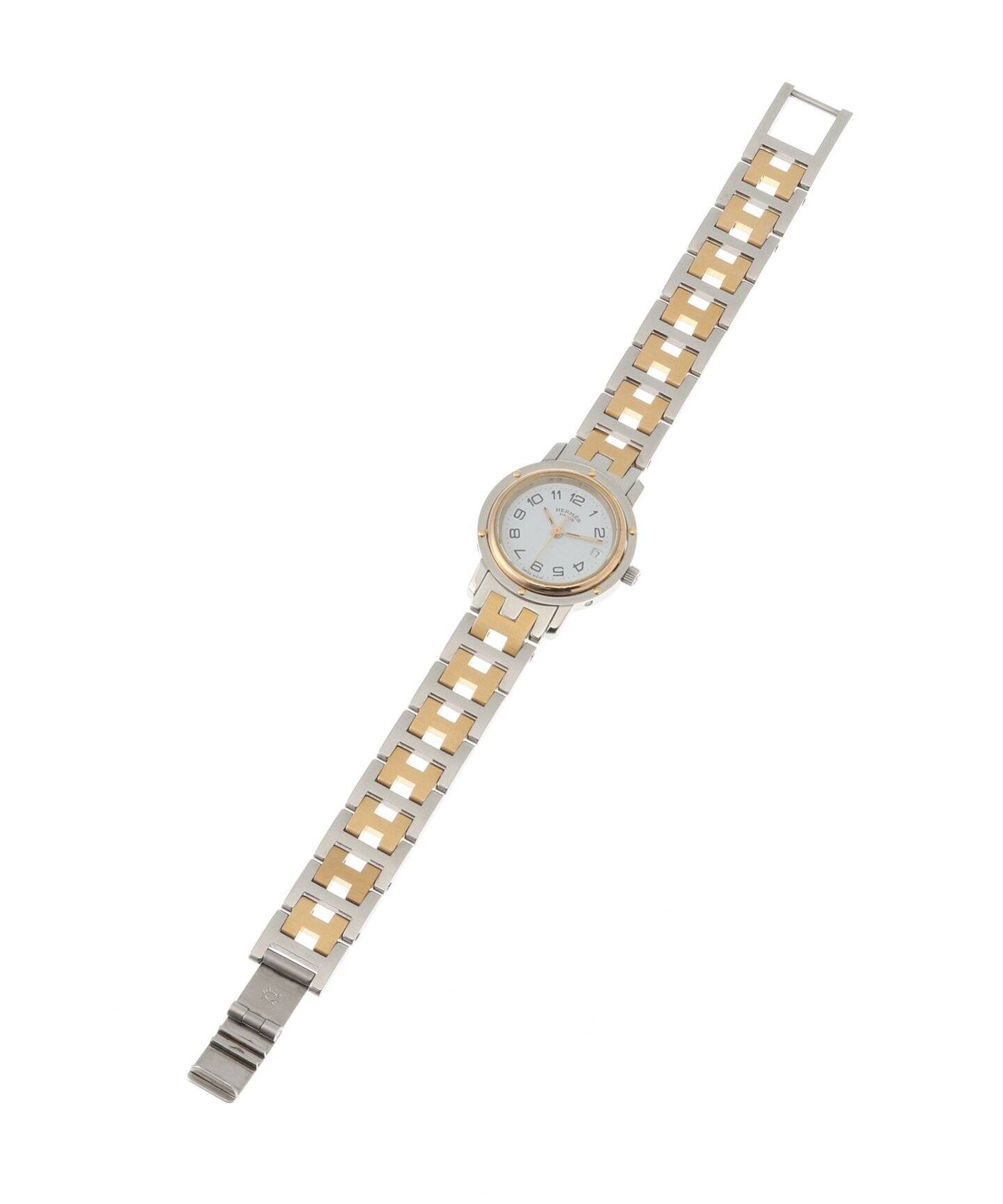 HERMES / エルメス】Clipper ホワイトダイヤル【ウォッチ  