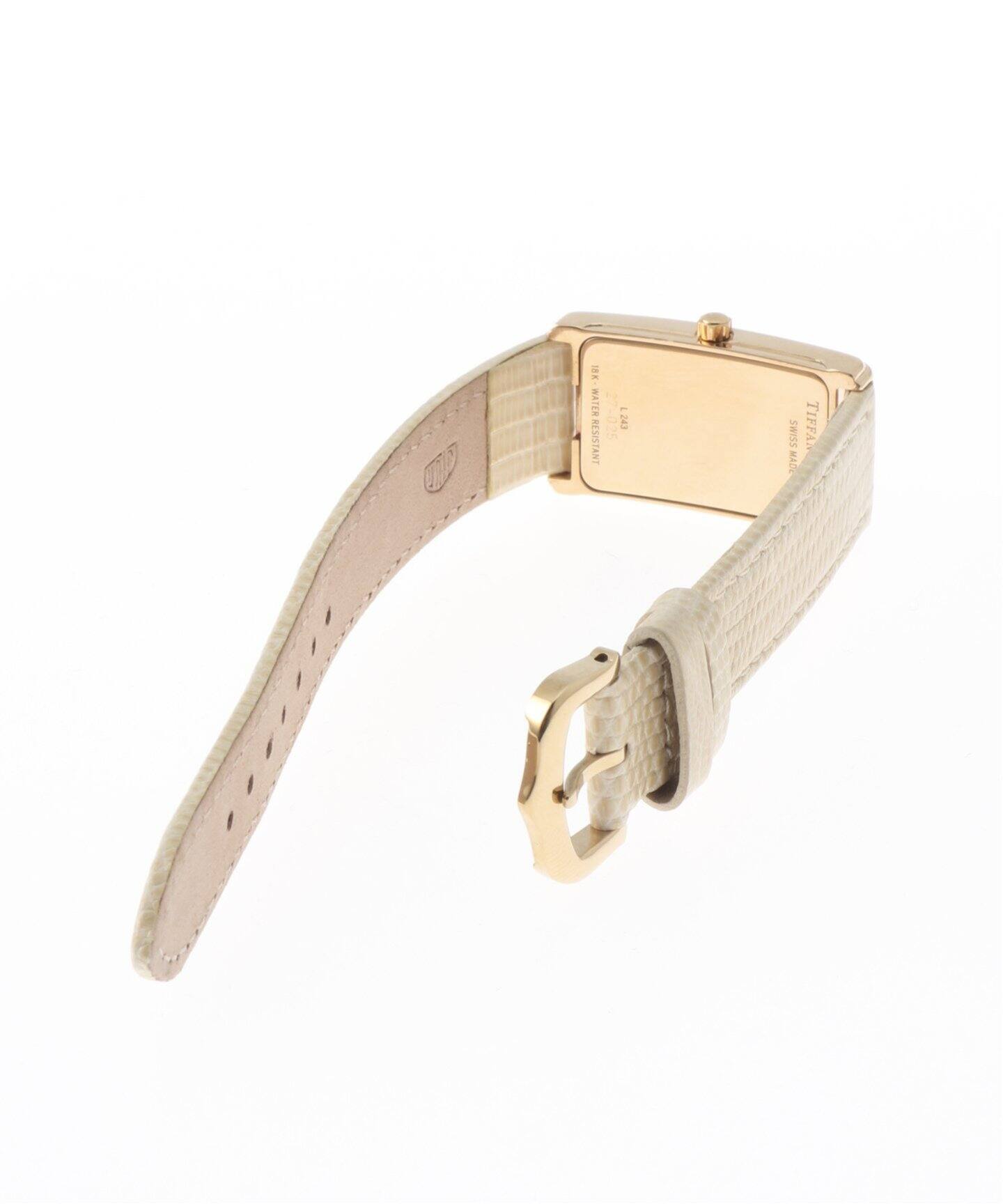TIFFANY / ティファニー】クラシック レクタングル オールローマン 18K 