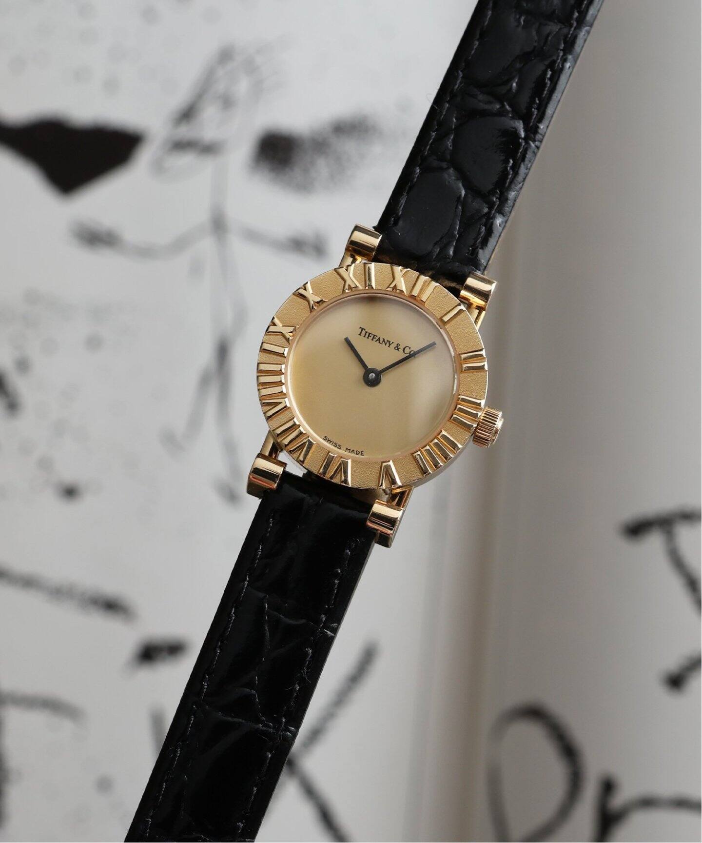 TIFFANYアトラス腕時計 （Tiffany&Co.】ヴィンテージ ティファニー  