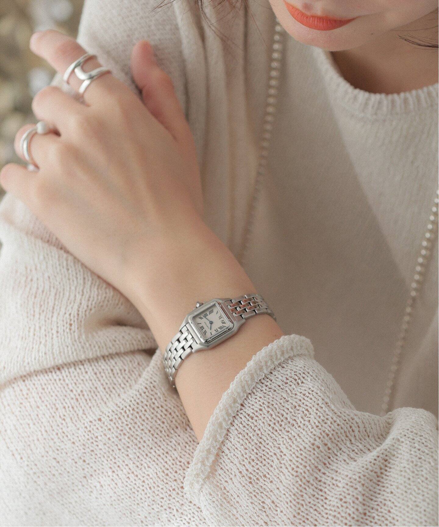 CARTIER/カルティエ】PANTHERE / パンテールスクエアSM【ウォッチ  