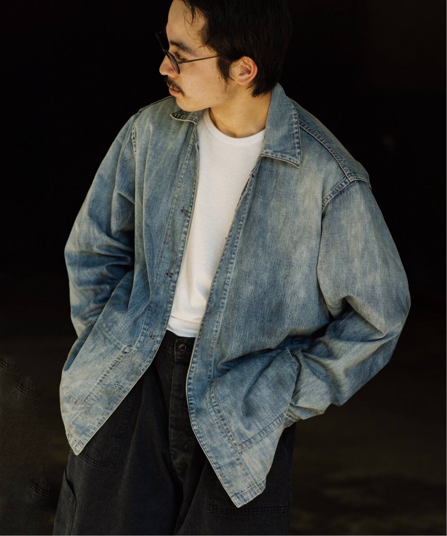 A.PRESSE/アプレッセ】US NAVY Denim Jacket（その他ジャケット 