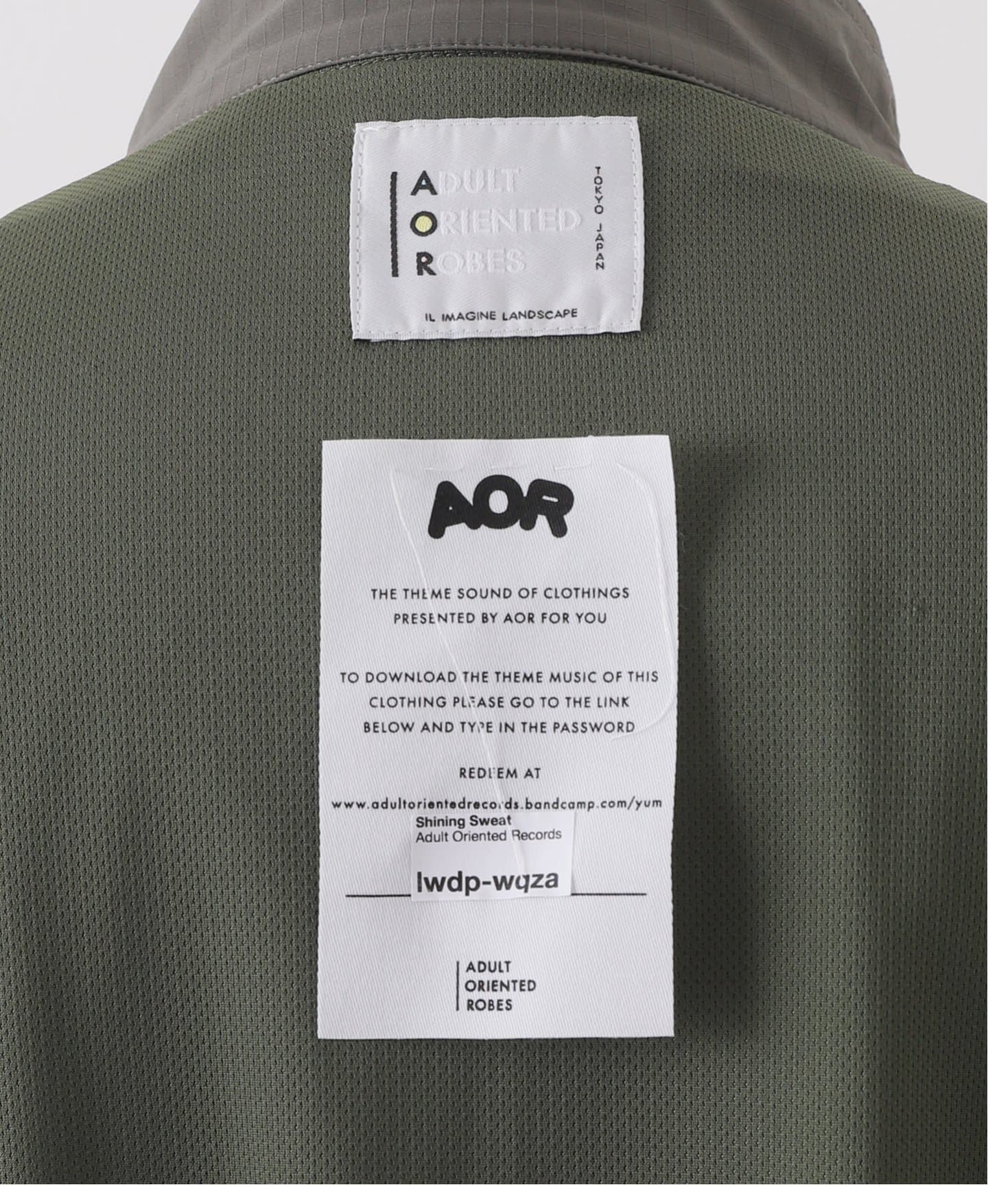 最終値下げadult orientd robes AOR　シアサッカージャケット ADULT ORIENTED ROBES - アダルトオリエンテッドローブス 22AW